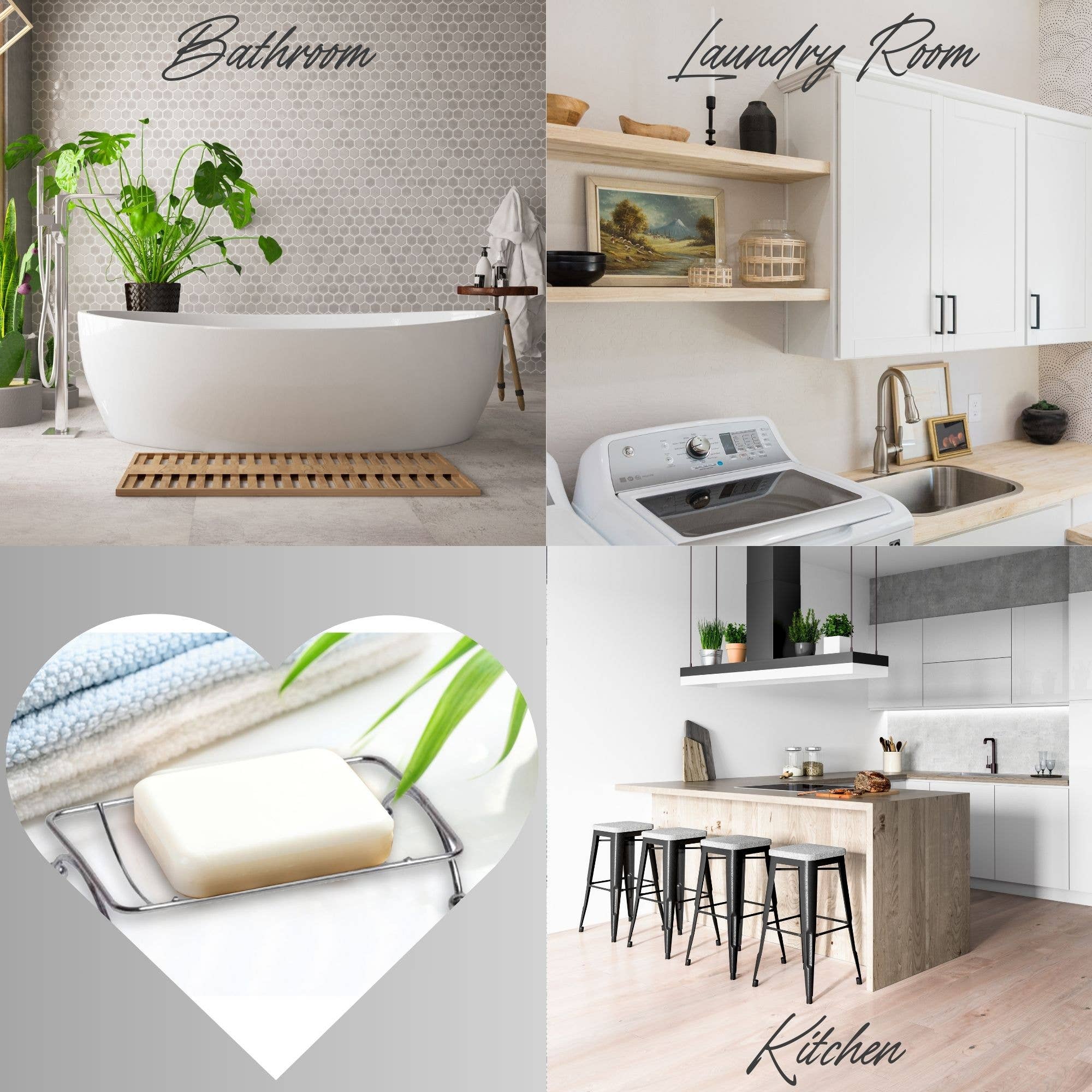 Evideco French Home Goods - Wholesale Bath Soap Dish - Self-Draining Metal Wire Soap Dish Holder5