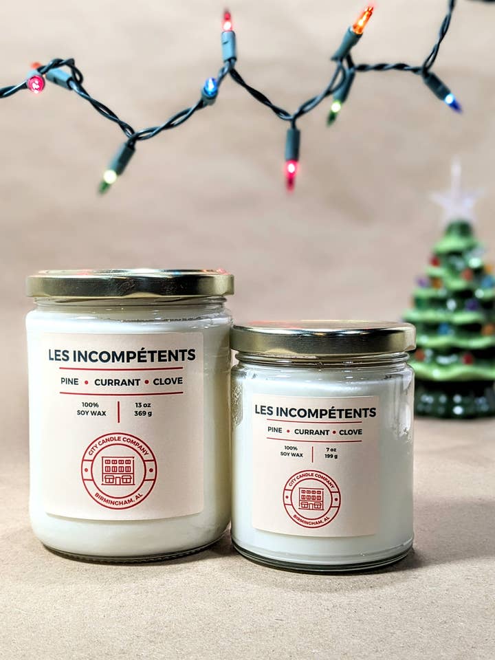 LES INCOMPETÉNTS for wholesale by City Candle Company