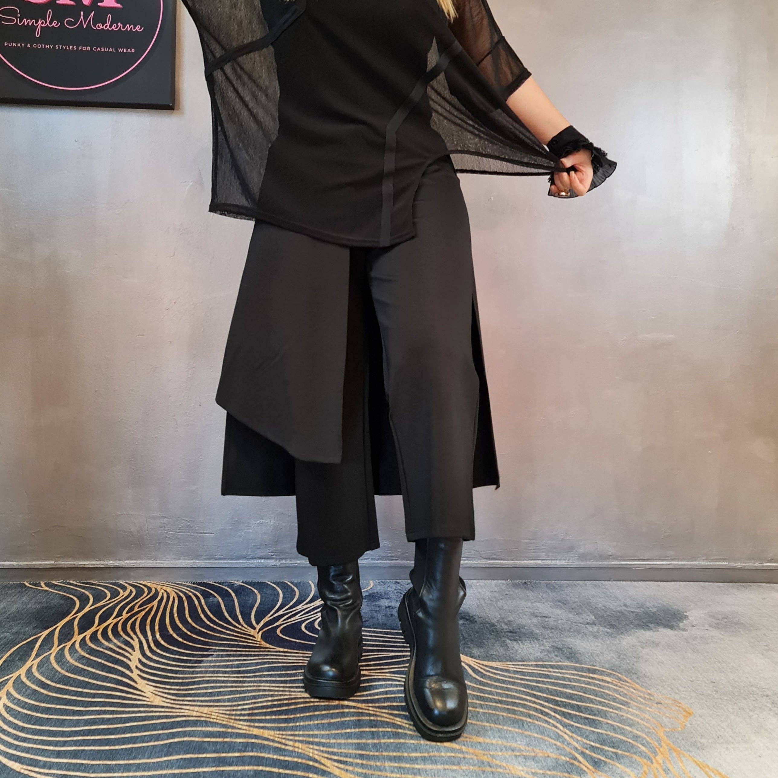 Simple Moderne - Vendita all'ingrosso Pantalone - Donna - Pantaloni larghi a strati Simple Moderne1