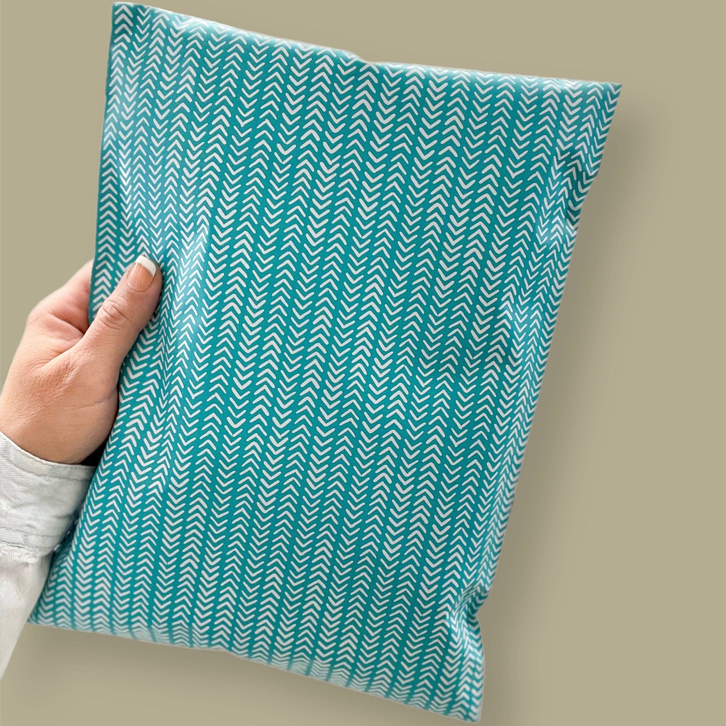 Midwest Mailers - Wholesale Envelopes - 10 x13 Poly Mailers Biodegradable d2w Matte Blue Skies7