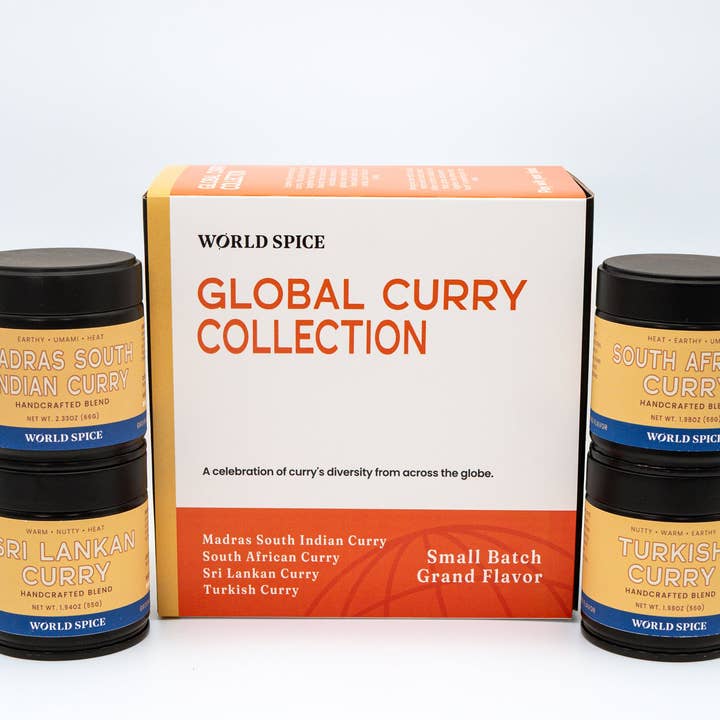 Global Curry Collection for wholesale by World Spice