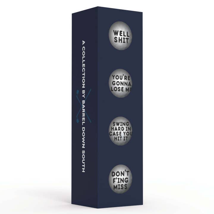 Barrel Down South - Wholesale Sporting Accessories - Smack Talk Golf Balls Volume 1 Golfing Gift
