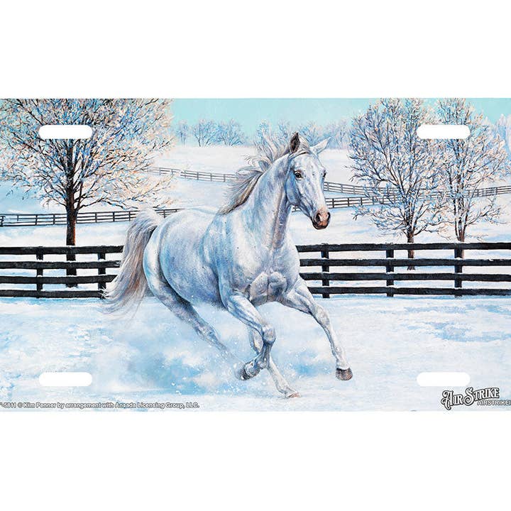"Snow Angel" - Decorative License Plate for wholesale by Airstrike