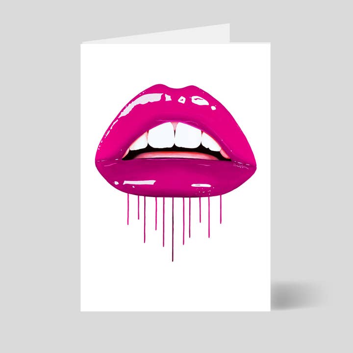 Sara Pope - Decadence - Grußkarte für den Großhandel von Art on a Postcard