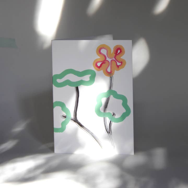 Lucky Luijk - Wholesale Everyday greeting card - Nasturtium Card3