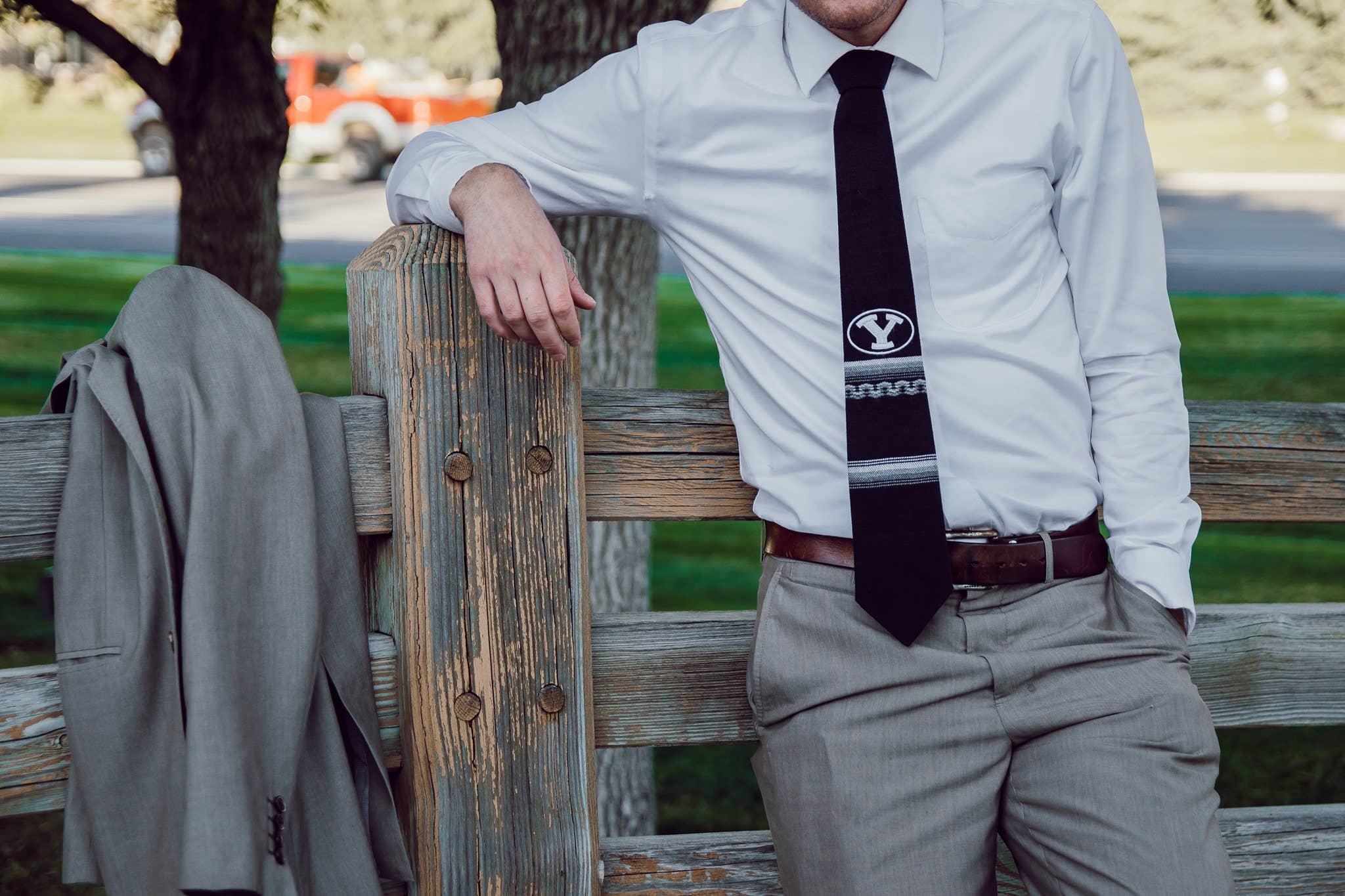 KUSI - Wholesale Necktie - Men's - BYU Tie0