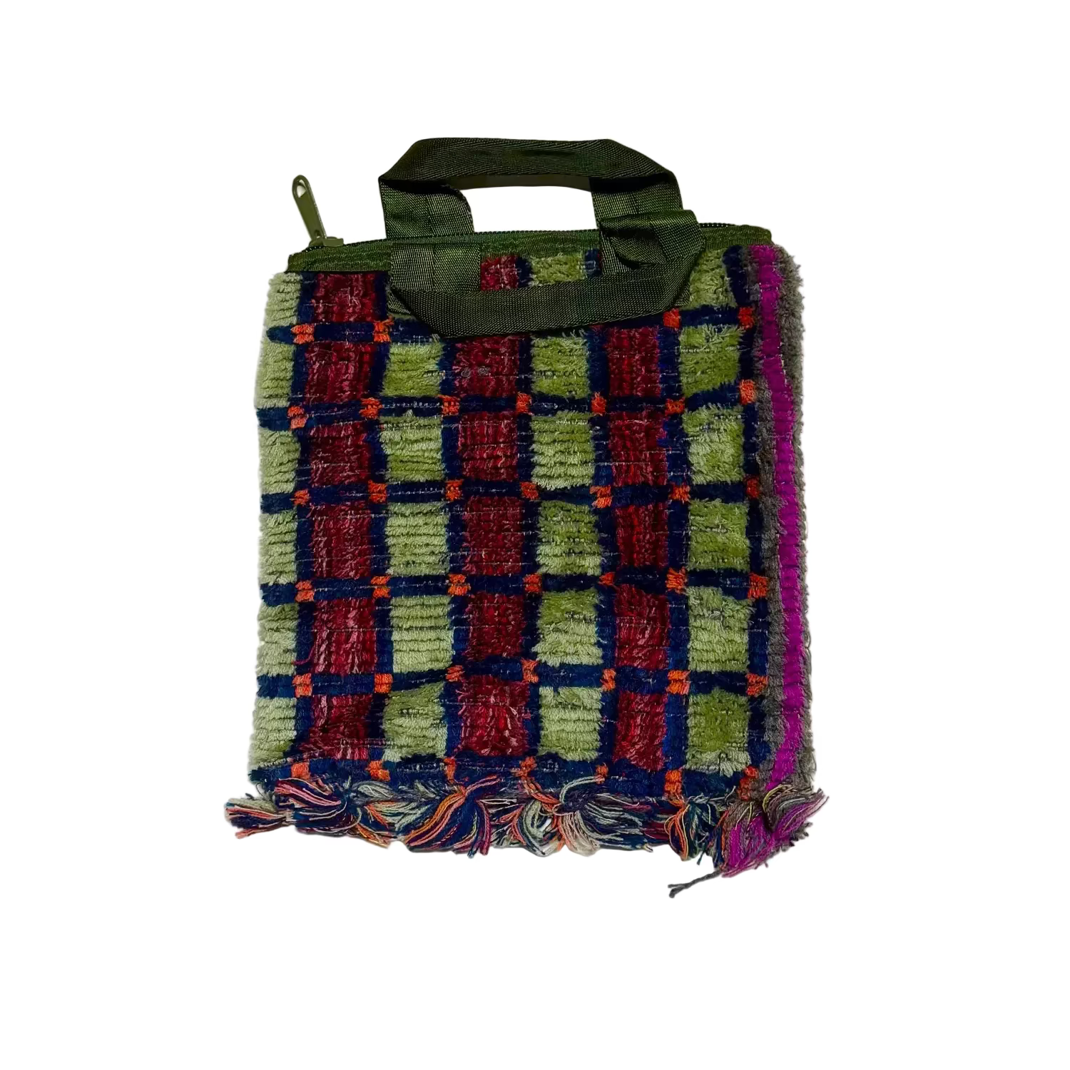 Puebco - Wholesale Tote Bag - Women's - TRUCK SEAT FABRIC SMALL TOTE23