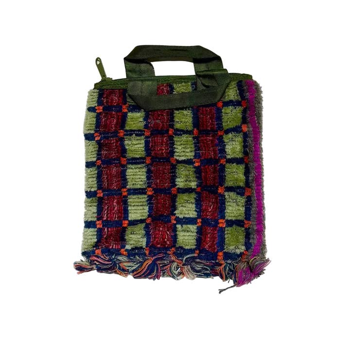 Puebco - Wholesale Tote Bag - Women's - TRUCK SEAT FABRIC SMALL TOTE23