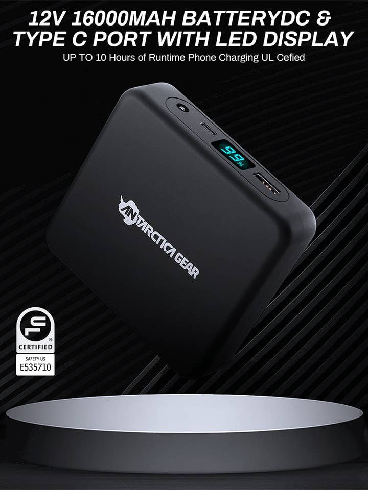 Antarctica Outdoors - Wholesale Jacket – Men's - ANTARCTICA GEAR Heated Jacket for Men and Women, Winter Coat Soft Shell Heating Hood Jacket25