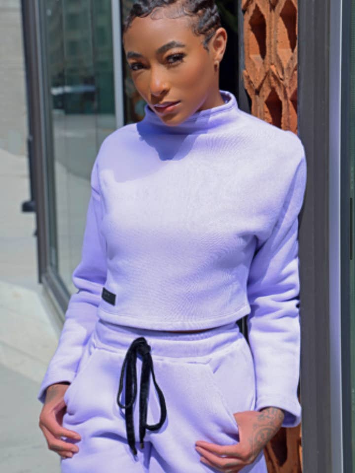 Crop Sweatshirt for wholesale by MODRN STUDIO