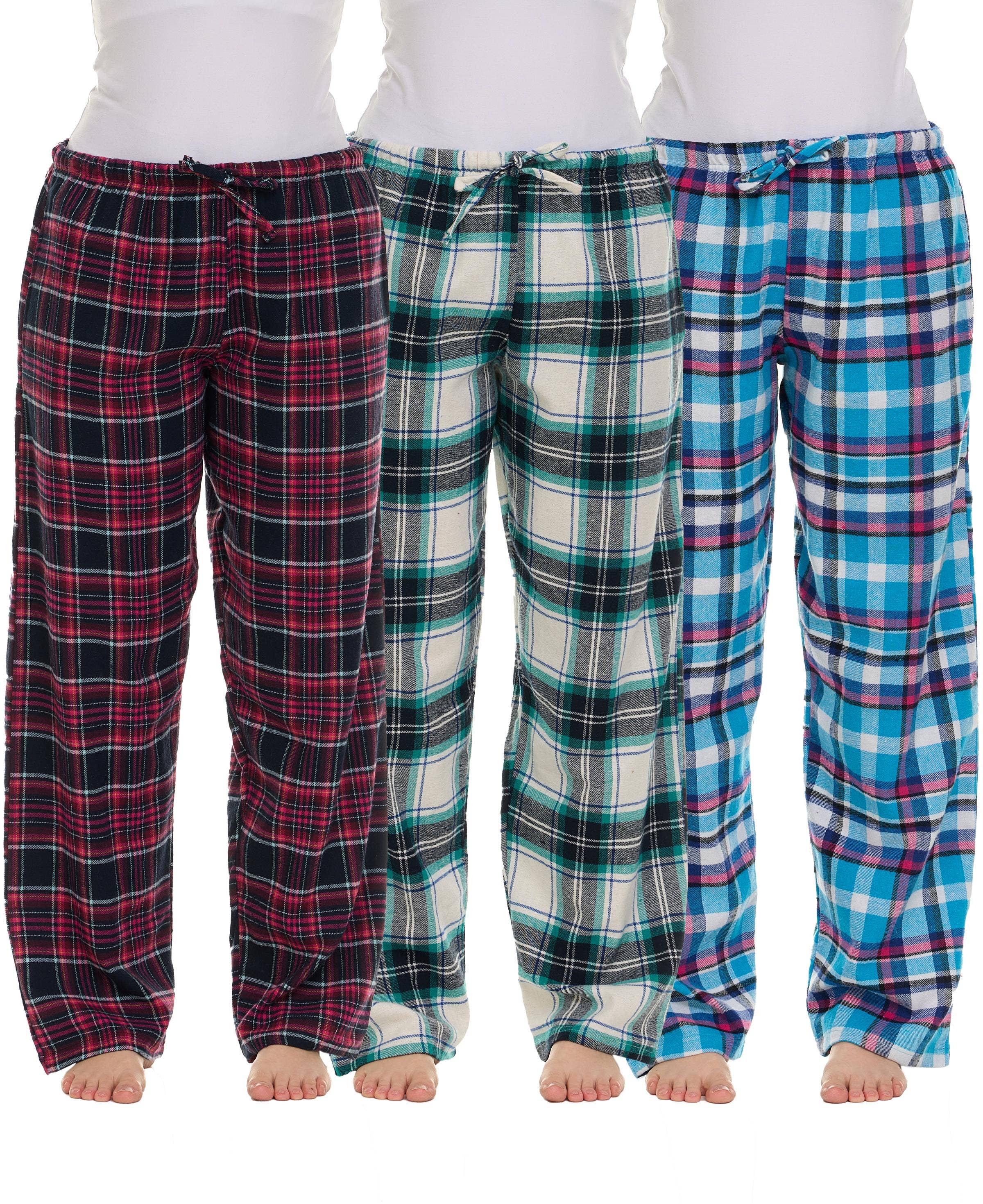 I-Wear Brands - Wholesale Lounge Sweatpants/Joggers - Women's - 3 Pack Women's Flannel Sleep Pants6