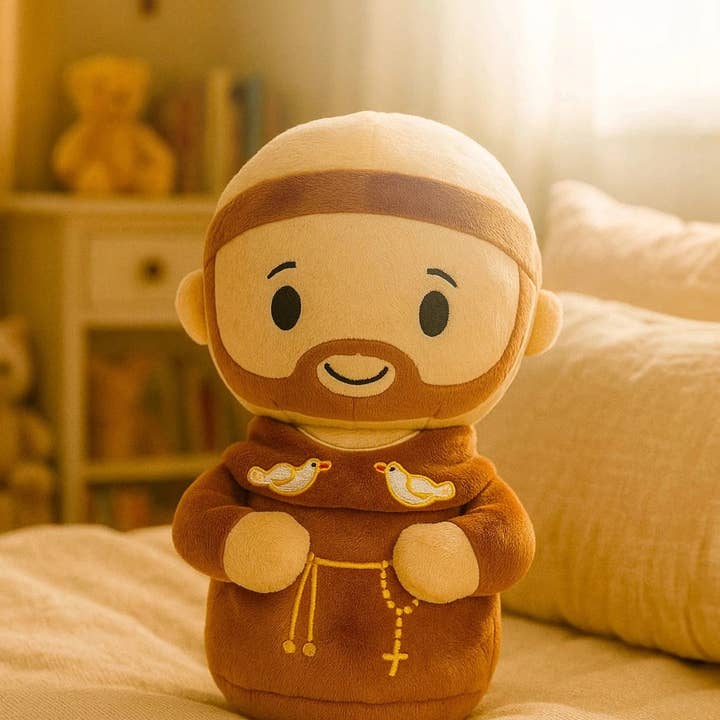 Little Drops of Water® - Wholesale Stuffed/Plush Toy - Kids & Baby - Saint Francis Catholic Plush Doll | Animal Patron Gift4