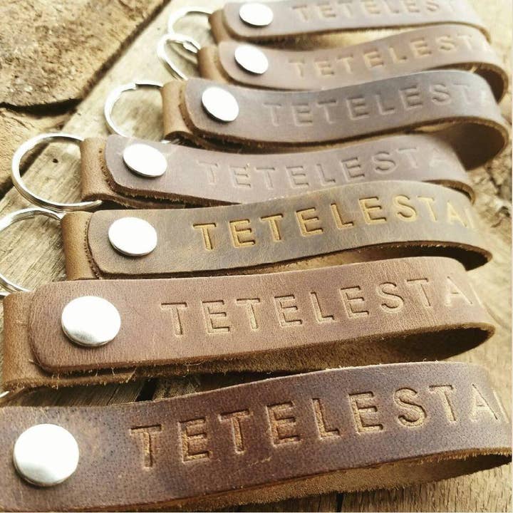 Revelation Culture - Wholesale Keychain - Unisex - TETELESTAI Leather Keychain2
