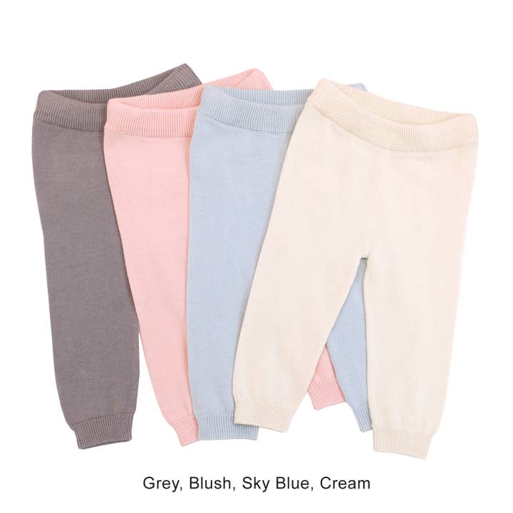 Viverano Organics - Wholesale Pants - Baby - Milan Baby Legging Pants Sweater Knit (Organic Cotton)