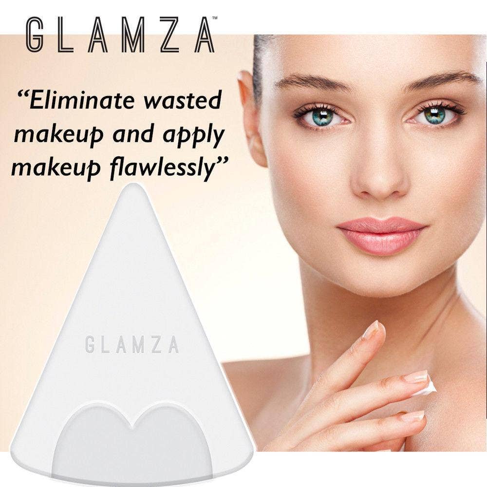 My Wholesale Warehouse - Vente Éponge de maquillage/beauty blender - Éponge de maquillage en silicone Glamza Triangle7