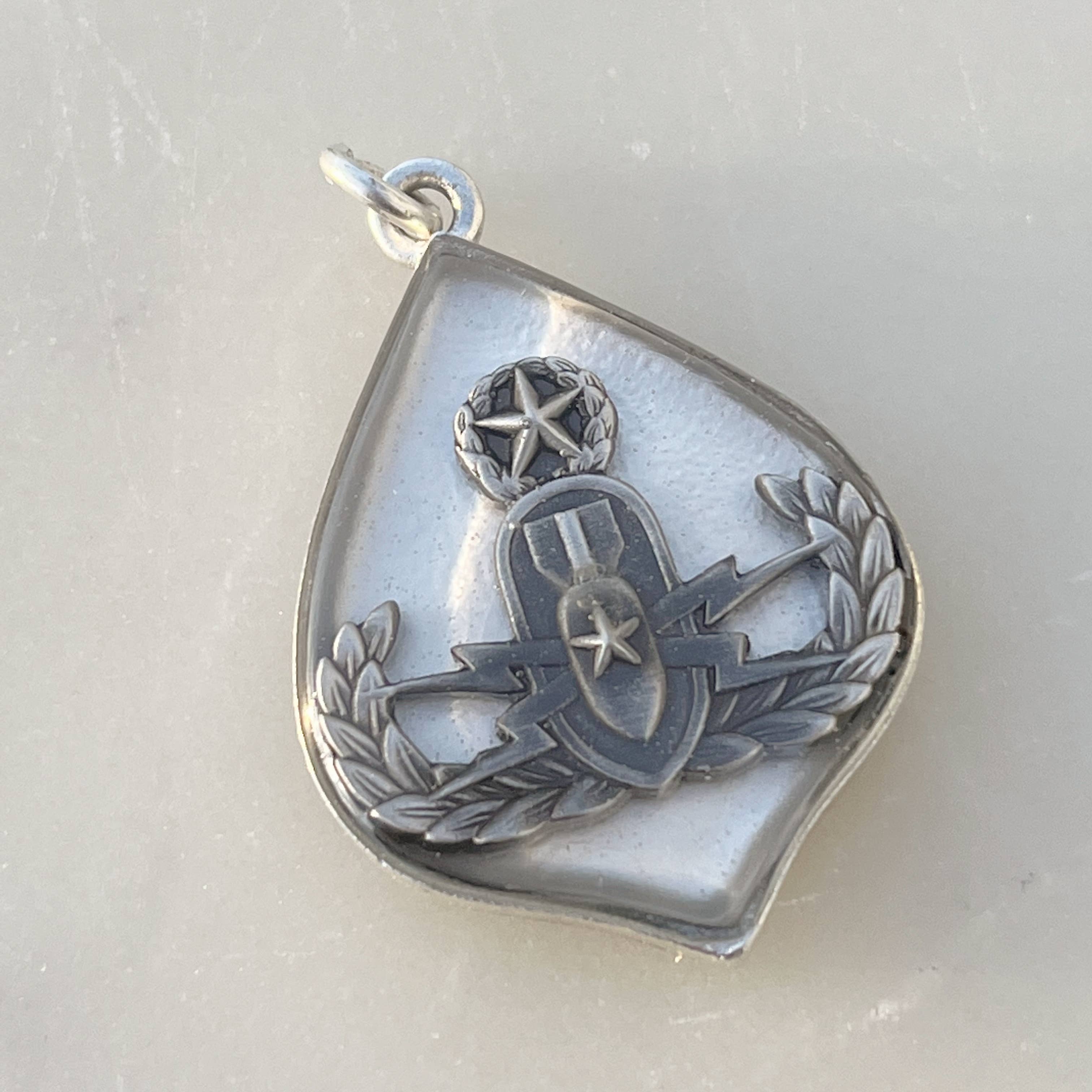 Her Hero, LLC - Wholesale Pendant/Charm Necklace - Military Lucite necklace4