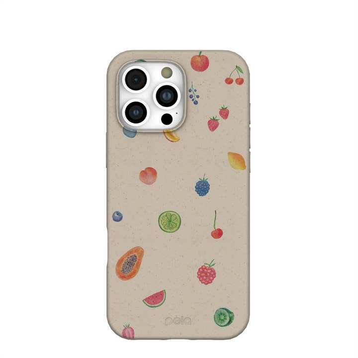 Pela Case Corporation - Wholesale Phone Case - Women's - London Fog Lil Fruity iPhone 16 Pro Max Case