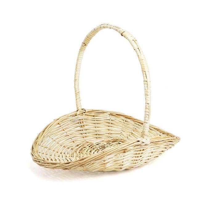 Buhi Imports - Wholesale Basket - Natural stained gathering basket split willow