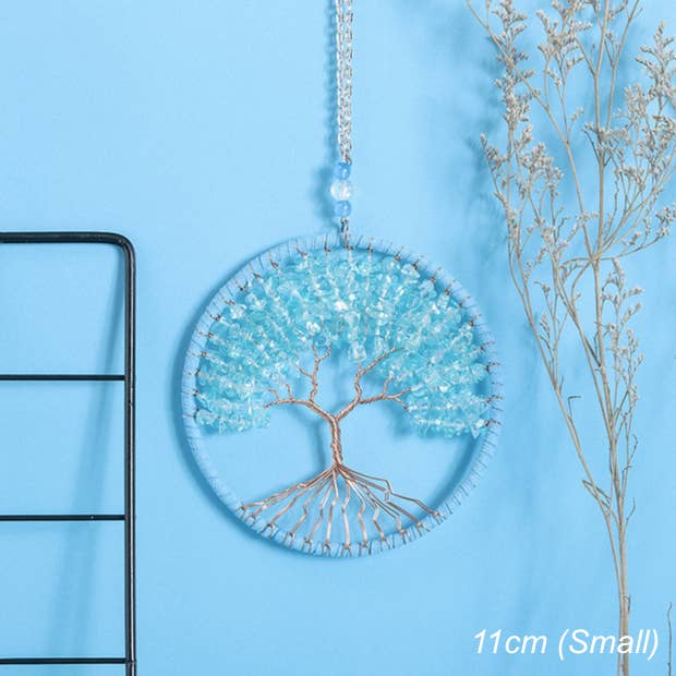 Crystolver – Großhandel Traumfänger – Traumfänger von Tree of Life mit Perlen