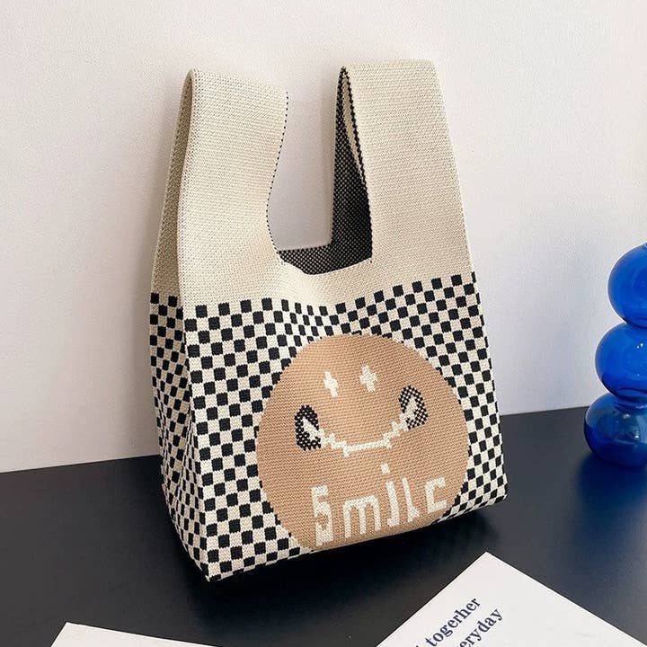 Nieuwe Gebreide Handtas met Textuur voor wholesale door UZ Wholesale Store