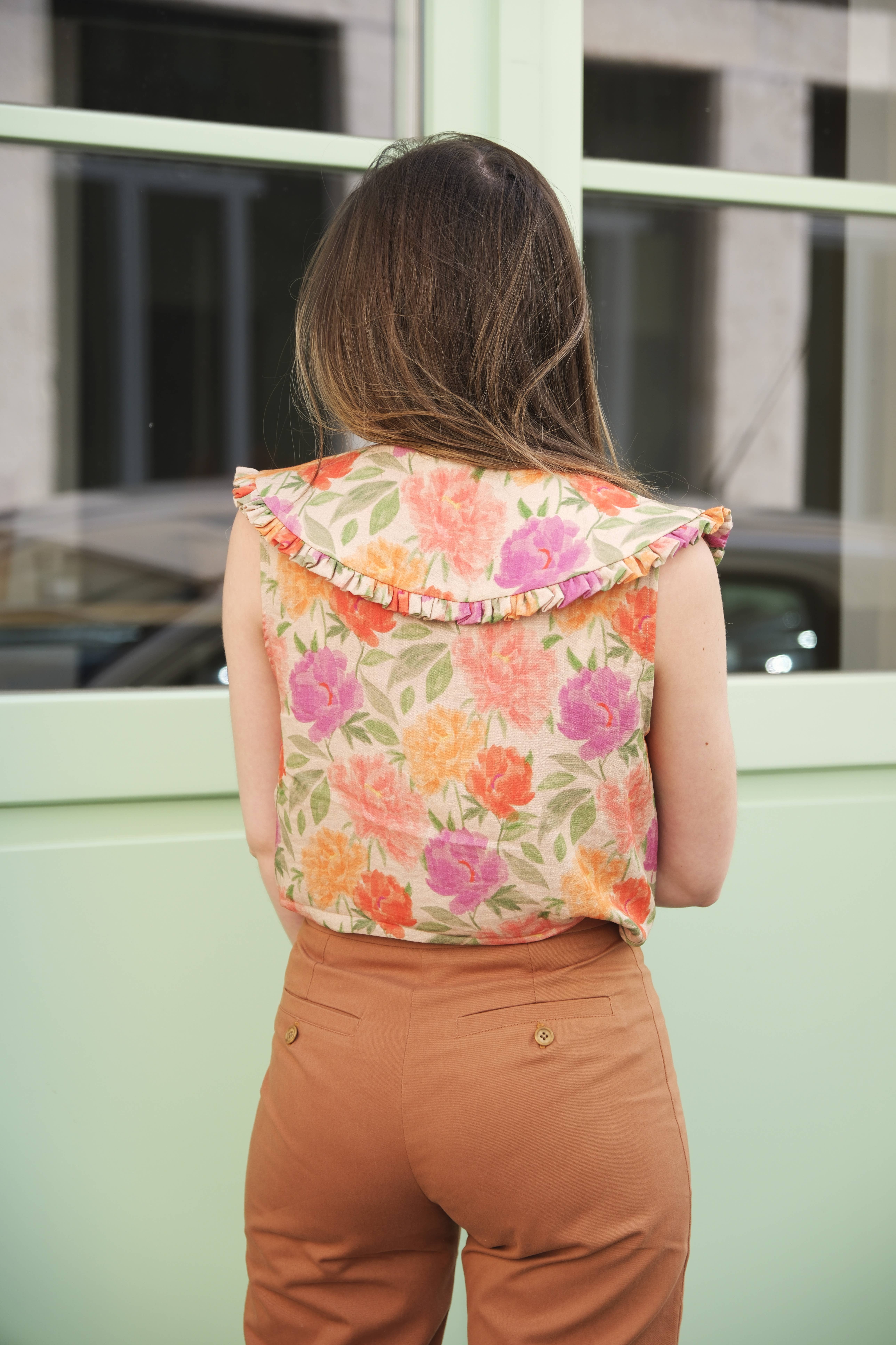 Cha' coud - Wholesale Craft Sewing Kit - Sewing pattern - The Paula shirt1