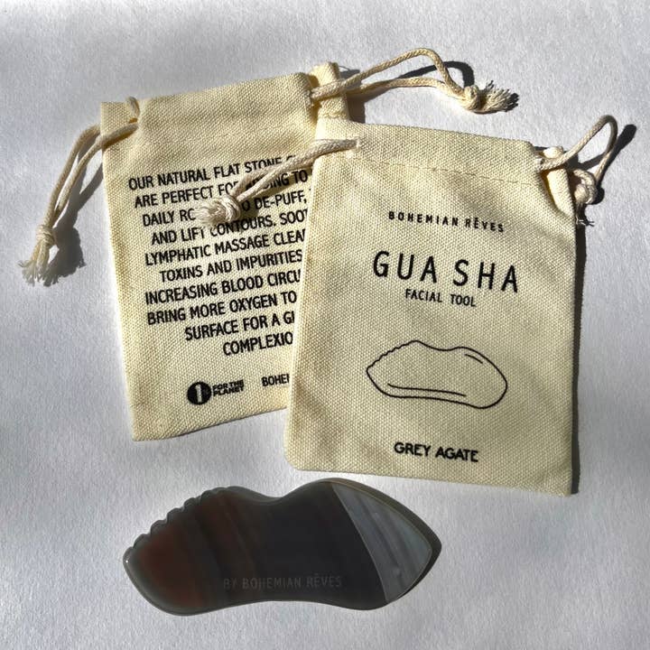 Bohemian Rêves - Wholesale Gua Sha Tool - Bohemian Rêves Crystal Gua Sha Tool | Facial Sculpting Stone2