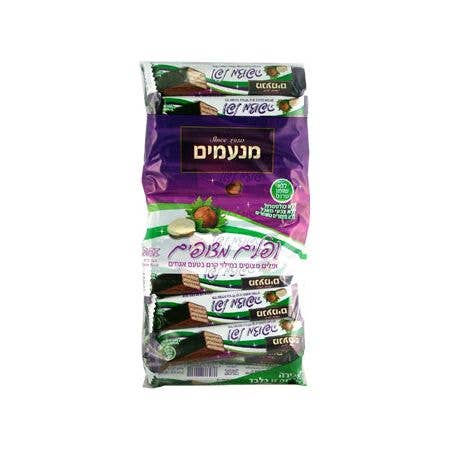 Chocolate Coated Wafer Snacks Hazelnut Flavor | 40 pcs | Man for wholesale by Galil Brands