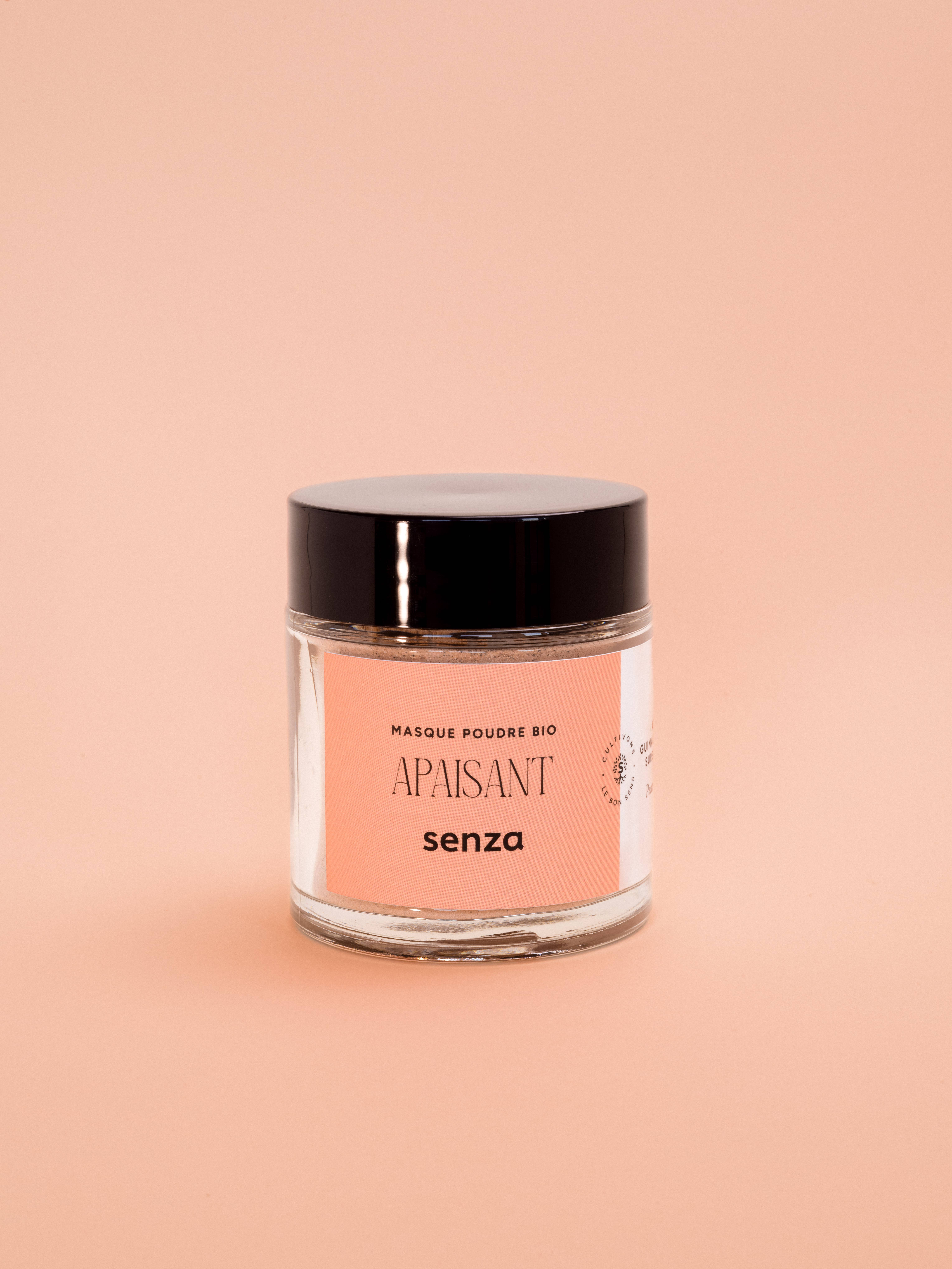 Senza – wholesale Ansiktsmasker – Lugnande ekologisk pulvermask