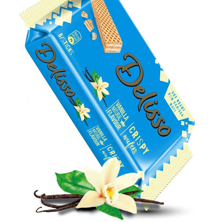 Crème vanille Delisso 40g 24 paquets pour la vente par Go Direct Foods