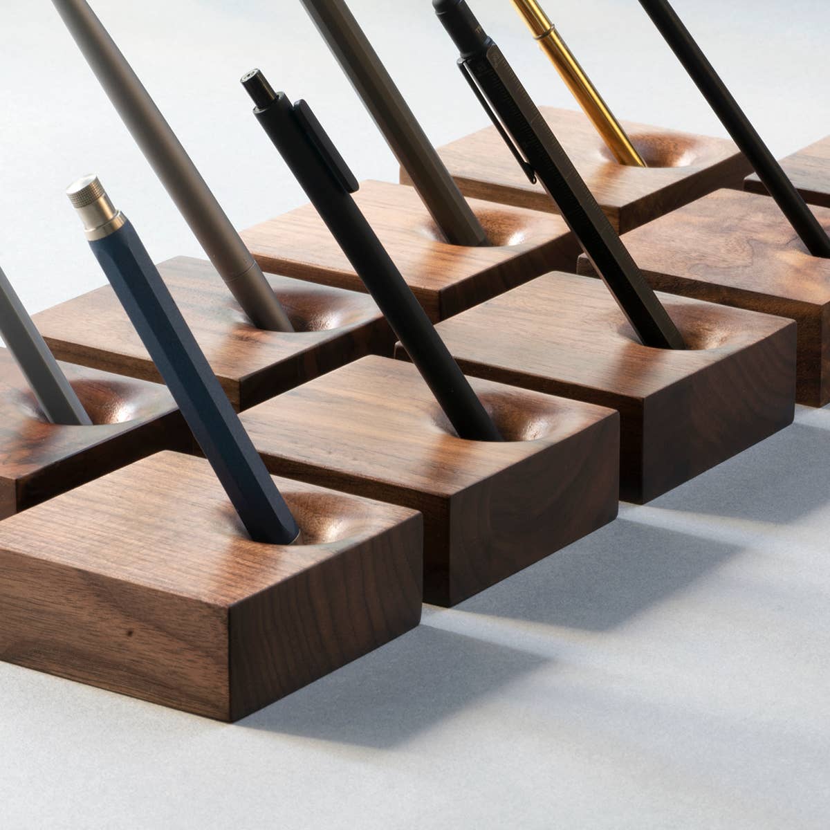 HMM - Venta al por mayor Portalápices - Bloque de nogal17