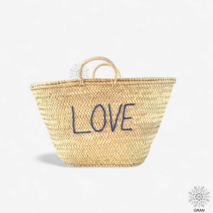 Gran Wholesale - Wholesale Beach Bag - Customizable Summer Straw Bag, Summer French Tote Bag