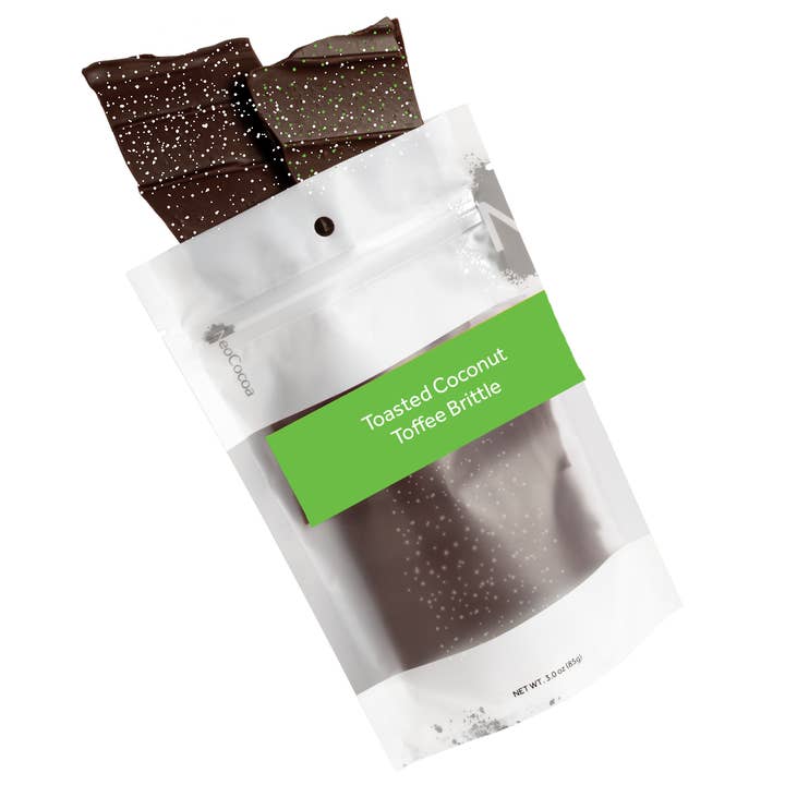 Geroosterde kokosnoot toffee bros voor wholesale door NeoCocoa