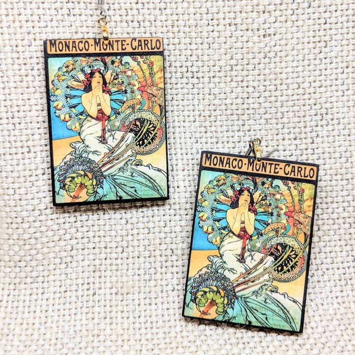 Art Nouveau-oorbellen voor wholesale door Iamsonotcool