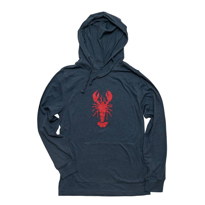 Capuchon léger en jersey écologique Lobster pour la vente par Cinder + Salt