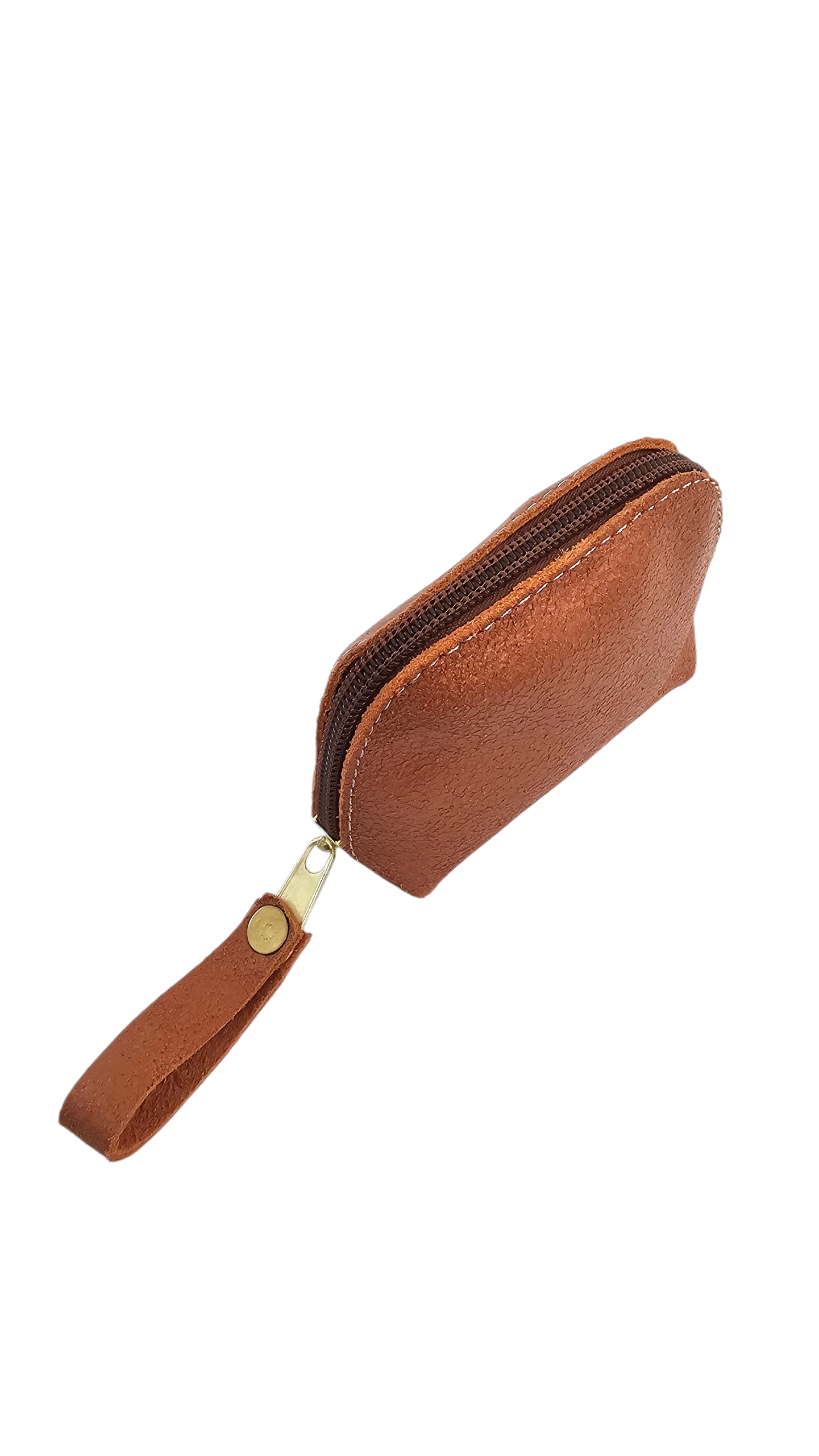 MBH Leather - Wholesale Pouch - Women's - ReLeather Petite Pouch - Coral Peach2