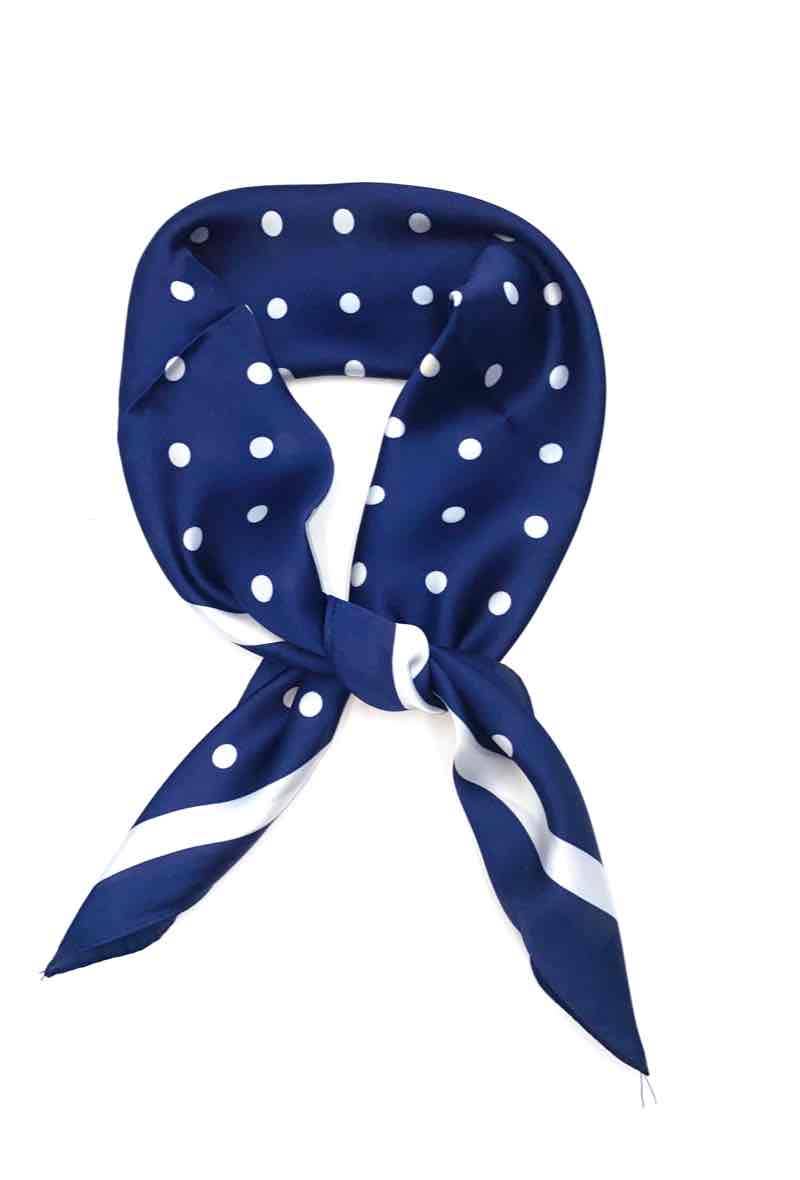 LINETA - Wholesale Head Scarf - Women's - D-23/D-204 Square scarf silk touch 70x701