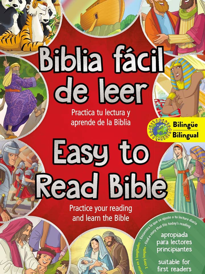 Easy to Read Bible (Bilingual) / La Biblia fácil de leer (Bi for wholesale by HarperCollins Christian Publishing
