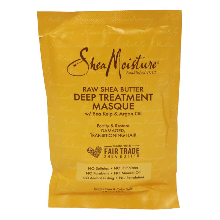 KT Supply - Wholesale Hair Mask - Shea Moisture Raw Shea Butter Deep Treatment Masque, 2 Oz.
