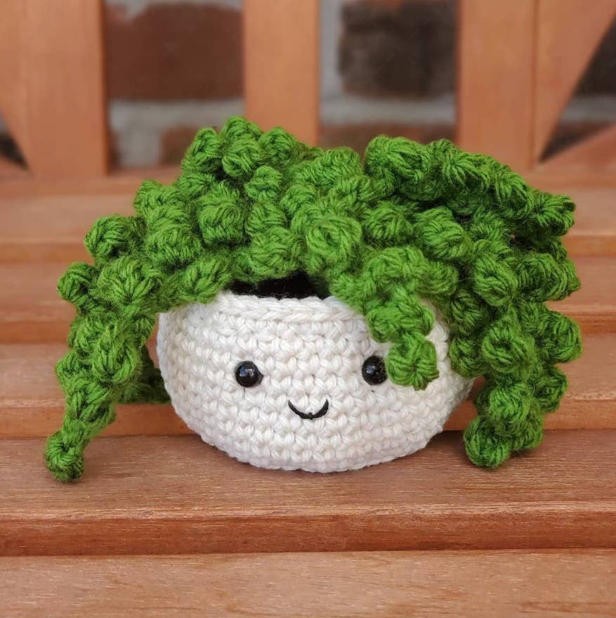 TOMOPOD LLC - Wholesale Decorative Tabletop Object - Crochet Succulent Plant, Houseplant Decor, Plant Lover Gift5