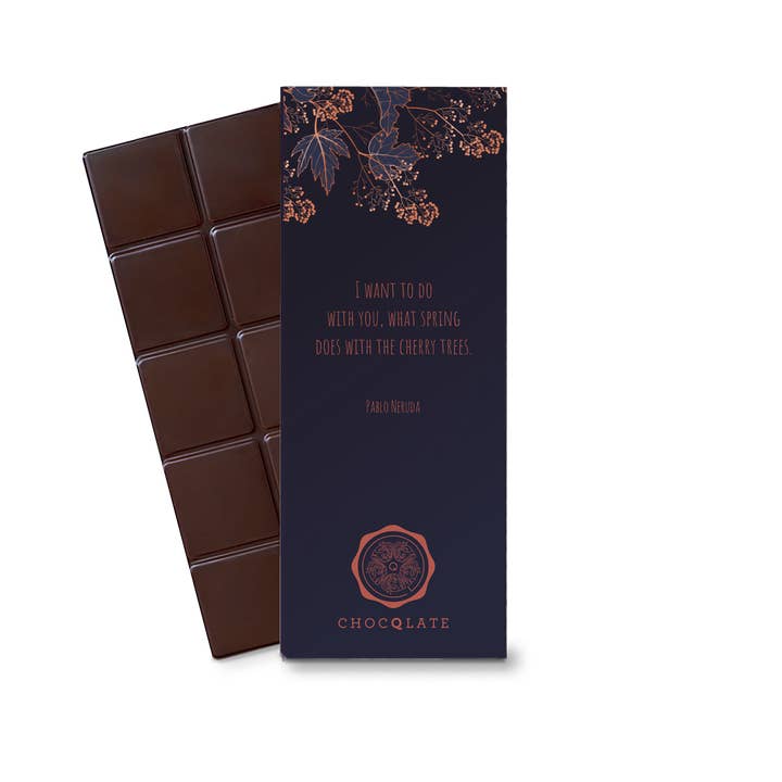 Chocqlate – Barra de chocolate por atacado – Chocolate orgânico CHOCQLATE 50% com creme de avelã3