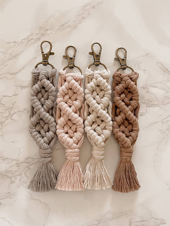 Ellie Girl Keychain for wholesale by KnottyAbi