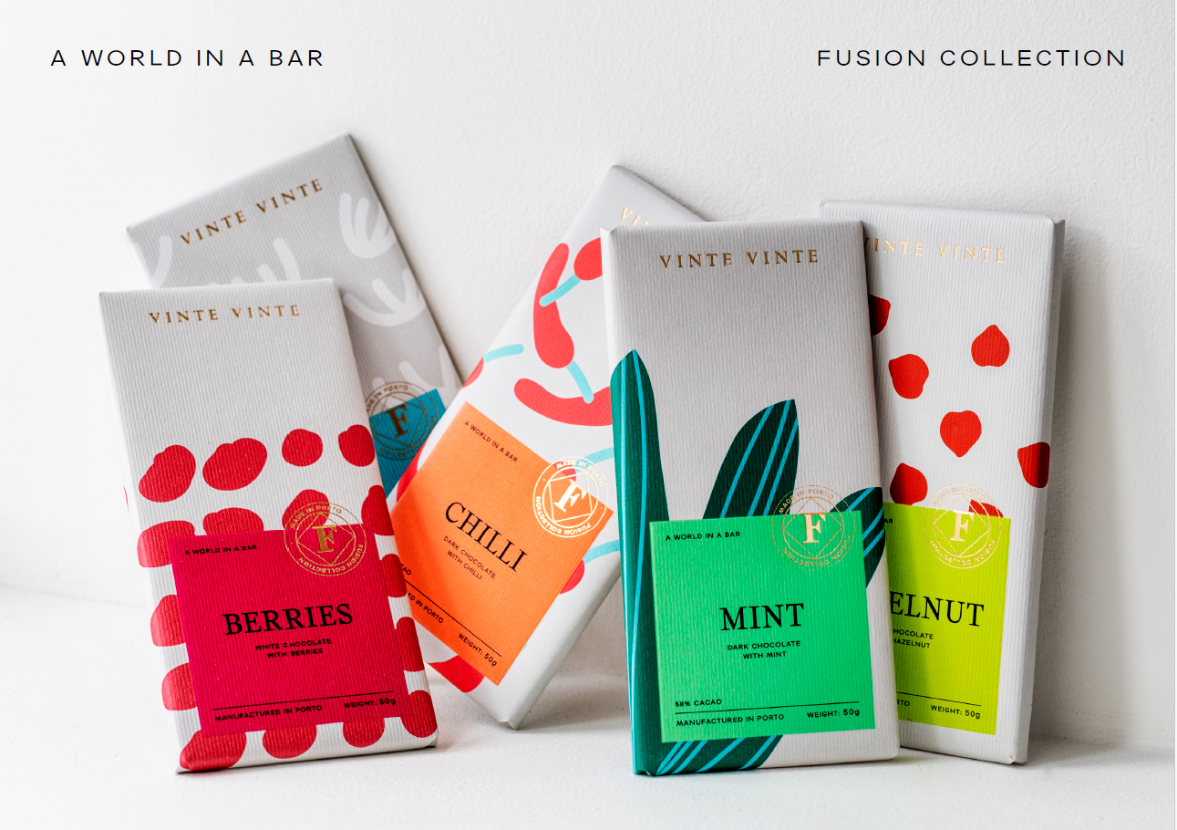 Vinte Vinte Chocolate - Wholesale Chocolate - FUSION WHITE CHOCOLATE BERRIES 50G2