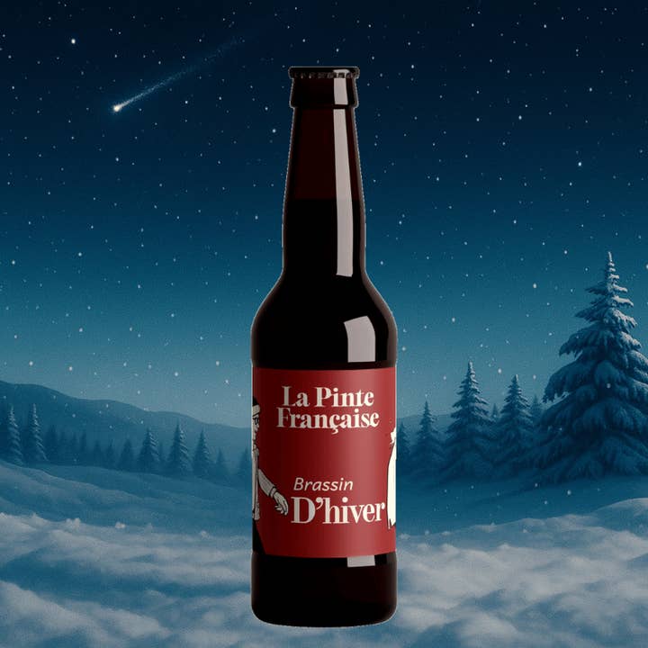 Weihnachtsbier - Winterbrauerei Ephemer für den Großhandel von La Pinte Française