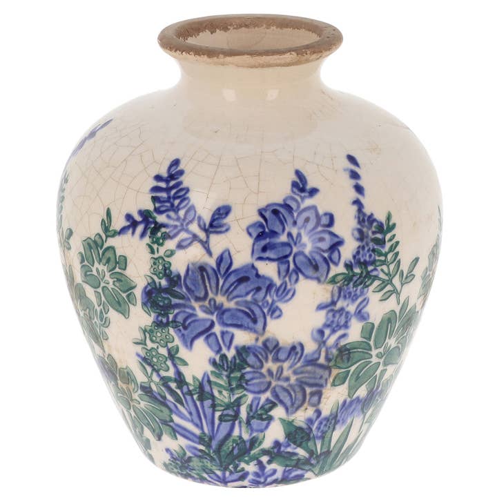 Indigo Garden Plum Vase Small for wholesale by Joe Davies