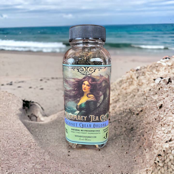 Montana Farmacy - Wholesale Loose Tea - Coconut Cream Oolong Majestic Mermaid Vintage Tea blend