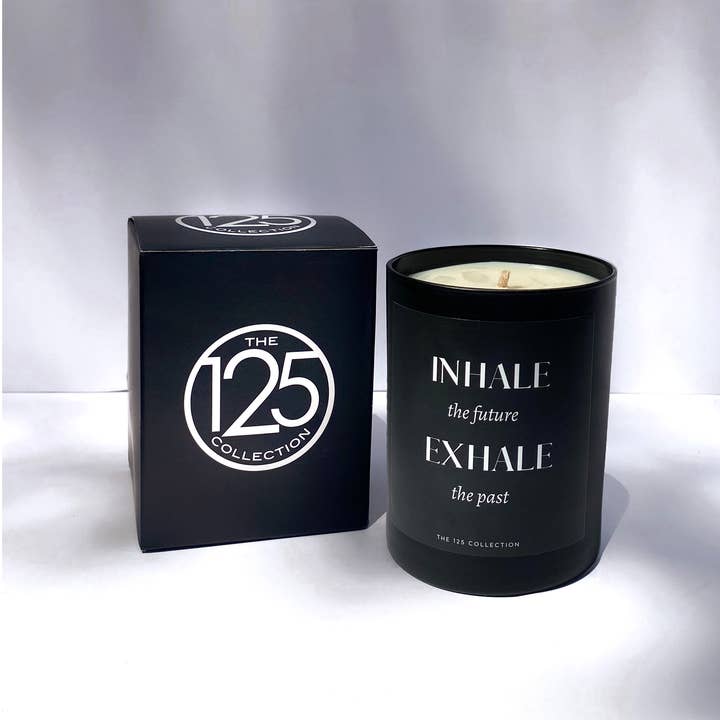 The 125 Collection - Wholesale Jar/Filled Candle - Inhale Future Exhale Past: 12 oz Soy Candle2