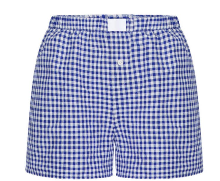 Lily Clothing - Wholesale Shorts - Women's - Retro plaid casual high-waisted loose shorts11