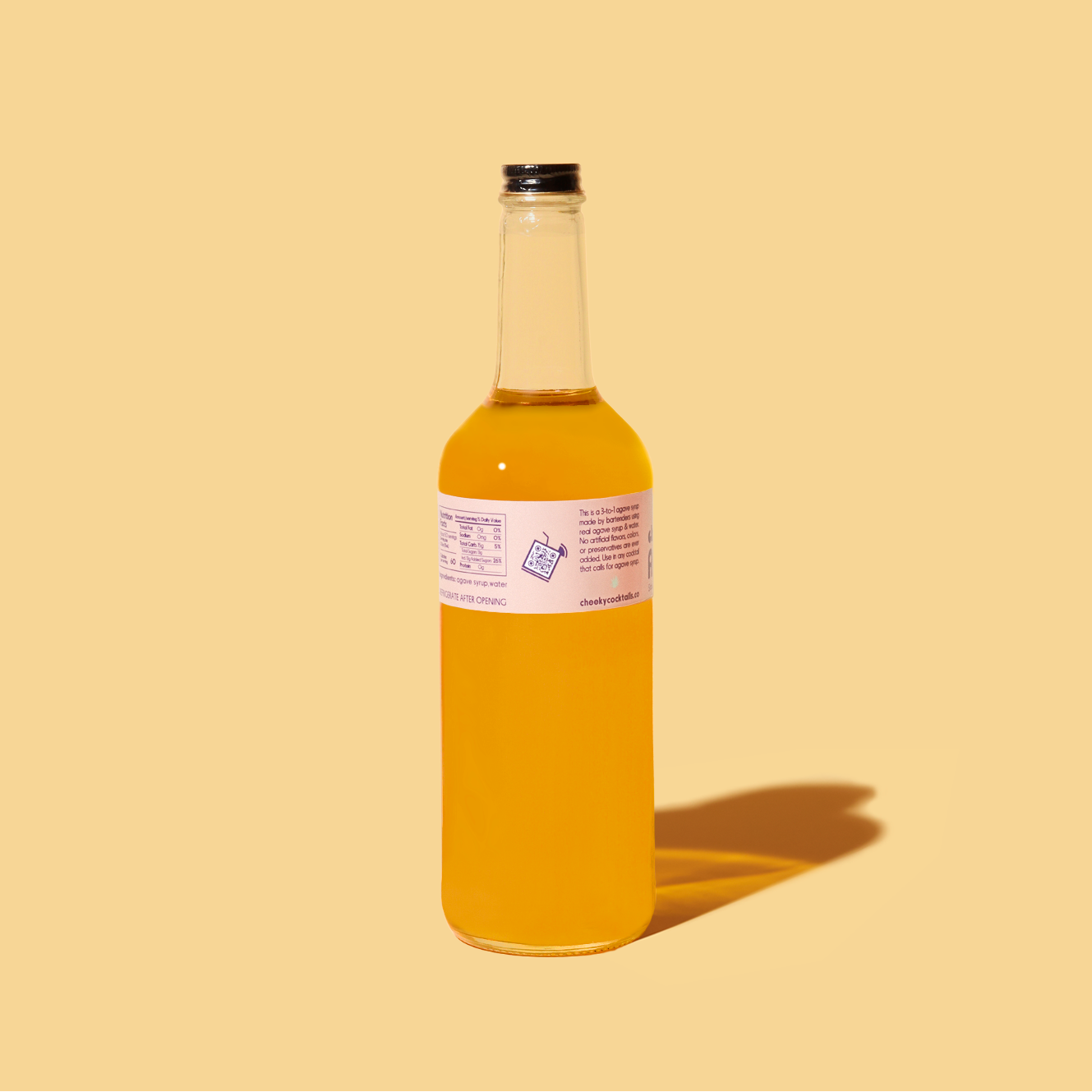Cheeky Cocktails – wholesale Cocktail mix/syrup – Agave Syrup 750 ml1
