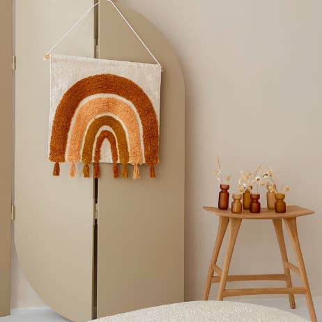 À la collection - Wholesale Vase - Small vase frosted glass mustard ♻︎2