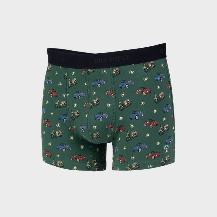 Organic cotton boxer - Roadtrip for wholesale by BILLYBELT